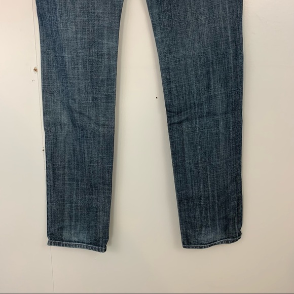 7 For All Mankind Roxanne Jeans Blue 30 Skinny Stretch - Picture 8 of 9
